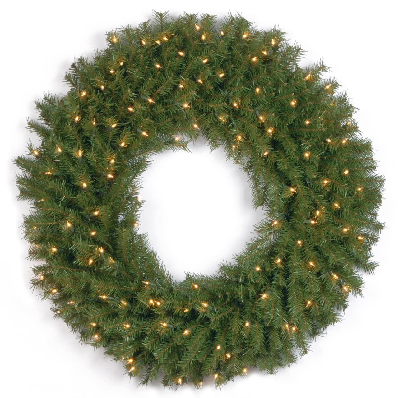 36" Norwood Fir Wreath with 100ct. Clear Lights